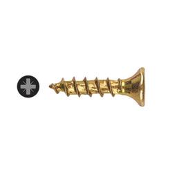 TIMCO Velocity Pozi Countersunk Wood Screws - 4.5 x 30mm - Yellow Zinc - Pack of 200