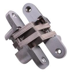 Altro Concealed Hinge - 94 x 18mm - Satin Chrome - Pair