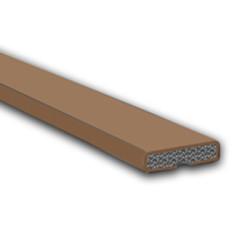Pyroplex Plain Fire Only Intumescent Strip - FD60 - 20 x 4 x 2100mm - Brown - Pack of 10