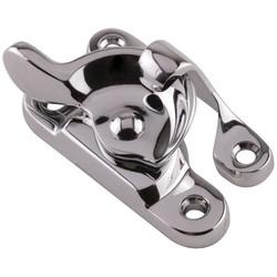 Hampstead Heavy Duty Fitch Sash Window Fastener - 65 x 23mm - Polished Chrome