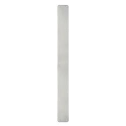 Altro Stainless Steel Plain Finger Plate - 1000 x 75 x 1.5mm - Satin