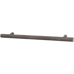 Altro 12mm T-Bar Cabinet Pull Handle - 448mm Centres - Brushed Pewter Effect