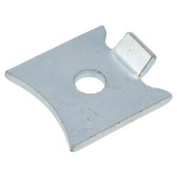 Altro Standard Raised Bookcase Clip - Bright Zinc Plated - Pack of 10