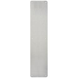 Altro Stainless Steel Plain Finger Plate - 450 x 100 x 1.5mm - Satin
