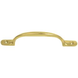 Altro Sash Window Pull Handle - 150mm Length - Polished Brass