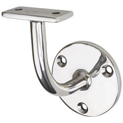 Steelworx Handrail Bracket - 62mm Projection - Polished Stainless Steel