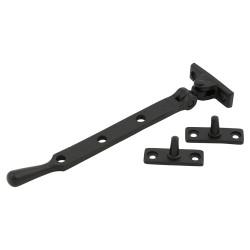 From The Anvil Newbury Casement Window Stay - 8"/200mm Length - Matt Black