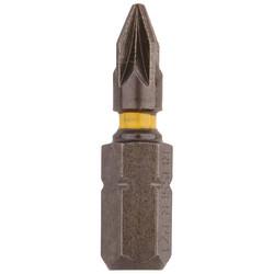 Reisser Torsion Driver Bits - Pozi - PZ1 - 25mm Length - Pack of 2
