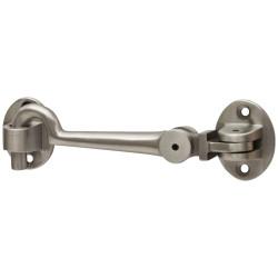 Hampstead Heavy Duty Cabin Hook & Eye - 100mm Length - Satin Nickel