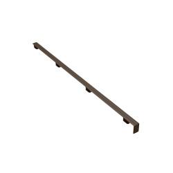 elfa Top Track System - Click In Bracket Cover - 420mm Length - Centre - Graphite