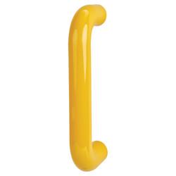Hoppe AR602/220 Golden Yellow Nylon D-Bar Door Pull Handle - Bolt Fix - 220mm c/c
