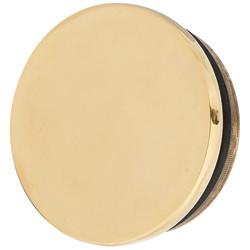 51mm Solid Brass Flat End Cap - Polished
