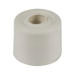 Touchpoint PVC Floor Door Stop - 21 x 28mm - White - Pack of 10