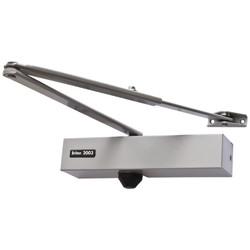 Briton 2003 Overhead Fire Door Closer - Power Size 3 - Push/Pull Mounting - Silver