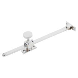 Touchpoint Budget Adjustable Screw Down Locking Casement Window Stay - 10"/250mm Length - PolChrome