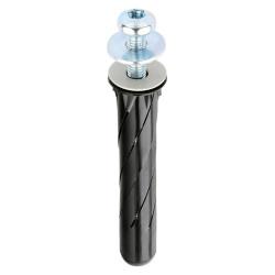TIMCO Stella Fixing Wall Anchor - M5 x 65mm - Black