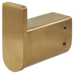 Altro Designer Robe Hook - 65 x 60 x 26mm - PVD Satin Brass