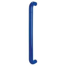 Hoppe AR602/600 Cobalt Blue Nylon D-Bar Door Pull Handle - Bolt Fix - 600mm c/c