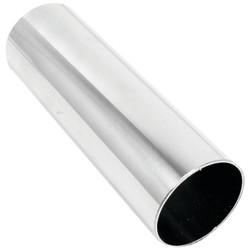 51mm Solid Brass Bar Rail Tube - 2500mm Length - Polished Chrome