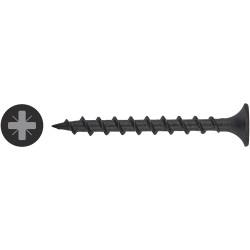Reisser Coarse Thread Drywall Screw - 4.8 x 125mm - Black Phosphate - Pack of 200