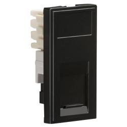 Knightsbridge RJ11 Telephone Euro Module - IDC - Black