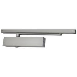 Arrone AR8209 Track Arm Overhead Fire Door Closer - Power Size 2-4 - Push/Pull Mounting - Silver