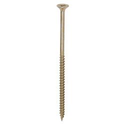 TIMCO Classic Pozi Countersunk Wood Screws - 6.0 x 120mm - Yellow Zinc - Pack of 100