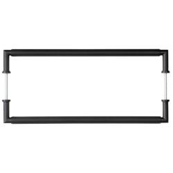 Burlington by Frelan Black 20mm D-Bar Door Pull Handle - B2B - 425mm c/c - Piccadilly Range