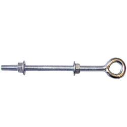 Welded Eye Bolt - 300 x 10mm - Zinc Plated - Pack of 10