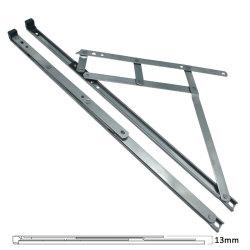 uPVC/Timber Standard Window Friction Stay Hinge - 13mm Stack - 20"/500mm - Top Hung - Pair