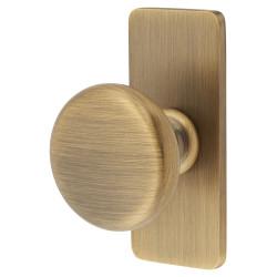 Crofts & Assinder Banbury Round Cabinet Knob - 32mm Diameter - American Bronze
