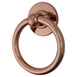 Fab & Fix Bull Ring Door Knocker - Hardex Rose - 165 x 127mm