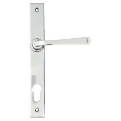 From The Anvil Avon uPVC Slimline Multipoint Door Handle - 92mm c/c - Polished Chrome