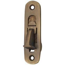 Altro Weekes Sash Window Stop - 70 x 19mm - Radius End - Antique Brass