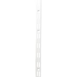 Altro Twin Slot Shelf Wall Upright - 1500mm Length - White