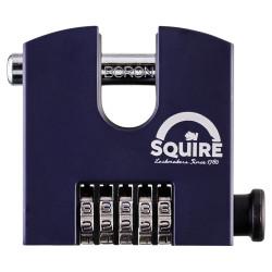 Squire SHCB75 Security Combination Padlock - 75mm Body - 15 x 20 x 65mm Shackle - Blue