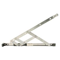 uPVC/Timber Restrictor Window Friction Stay Hinge - 17mm Stack - 12"/300mm - Top Hung - Pair