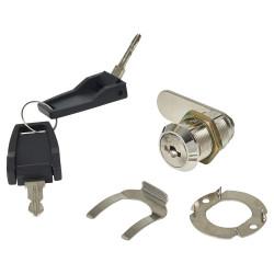 Cam Lock - 19 x 26mm - Keyed Alike - Differ 1 - Nickel Plated
