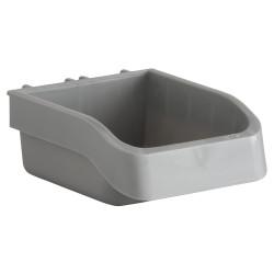 elfa Garage Storage Top Track System - Accessory Box for Storing Board - Grey