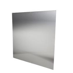 Altro Stainless Steel Kick Plate - Half Door Panel - 760 x 760 x 1.2mm - 8 Screw Holes - Satin