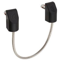 Locinox U-Safe Quick Fix Heavy Duty Safety Cable - 300mm Length - Stainless Steel