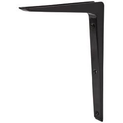 Touchpoint Aluminium Shelf Bracket - 200 x 300mm - Black