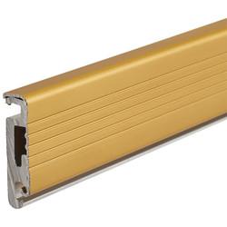 Sealmaster Cyclone Seal - 1000mm Length - CBG Trim Seal - Inward Opening Doors - Gold Anodised