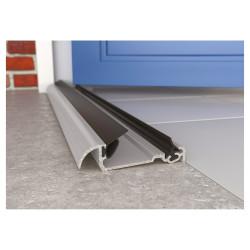 Exitex Low Height Macclex Threshold - 914mm Length - Inward Opening Doors - Mill Aluminium