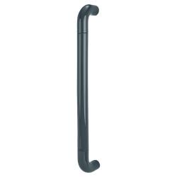 Hoppe AR602/600 Anthracite Grey Nylon D-Bar Door Pull Handle - Bolt Fix - 600mm c/c