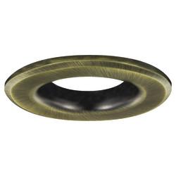 Integral LED Lux Fire Fixed Fire Rated Downlight Bezel - Antique Brass