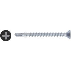 TIMCO Wing Tip Self Drilling Screw for Light Section Steel - 5.5 x 100mm - Pack of 100