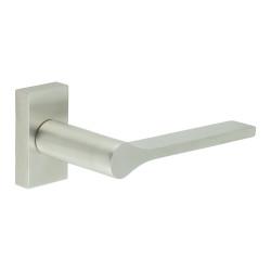 CRES by Frelan CR-105 uPVC Multipoint Door Handle on Rectangular Rose - Satin Stainless Steel