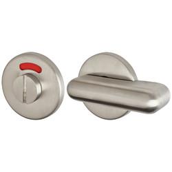 Altro Disabled Bathroom Turn & Release - Suit 8mm Spindle - 53mm Diameter - Satin Stainless Steel