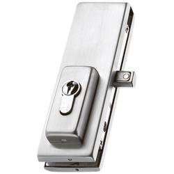 Corner Patch Lock for Glass Doors